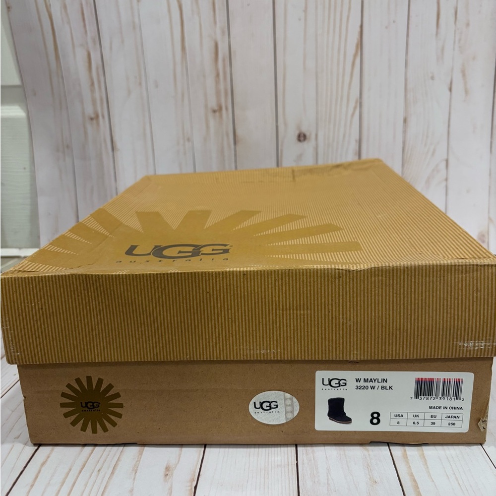 UGG Black Shearling Boots - Picture 6 of 6